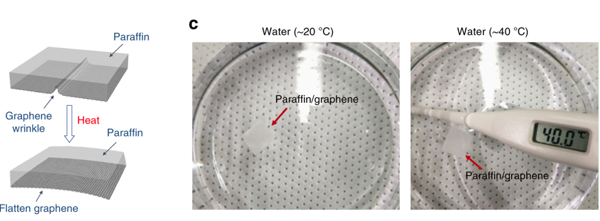 Professor Markus Buehler and the Laboratory for Atomistic and Molecular Mechanics publishes paper on paraffin-enabled graphene transfer