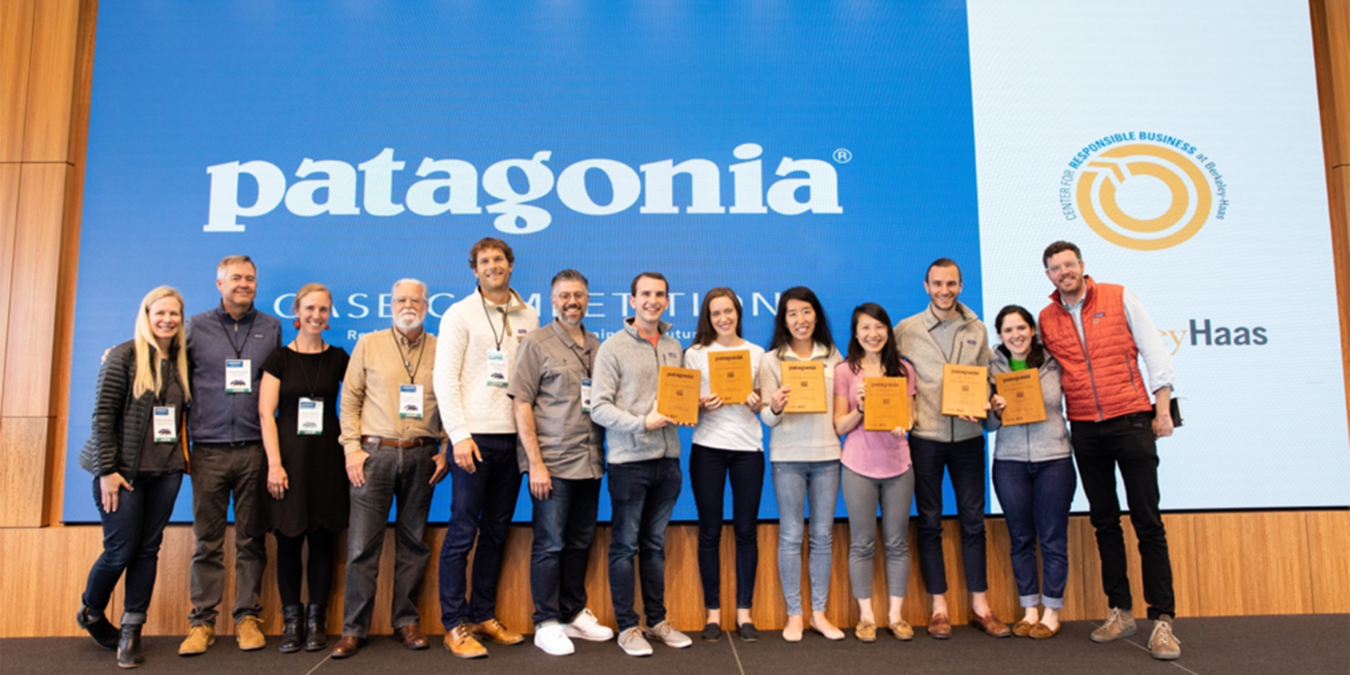 Graduate student Audrey Bazerghi and PhD student Cherry Gao win first place in Patagonia Case Competition