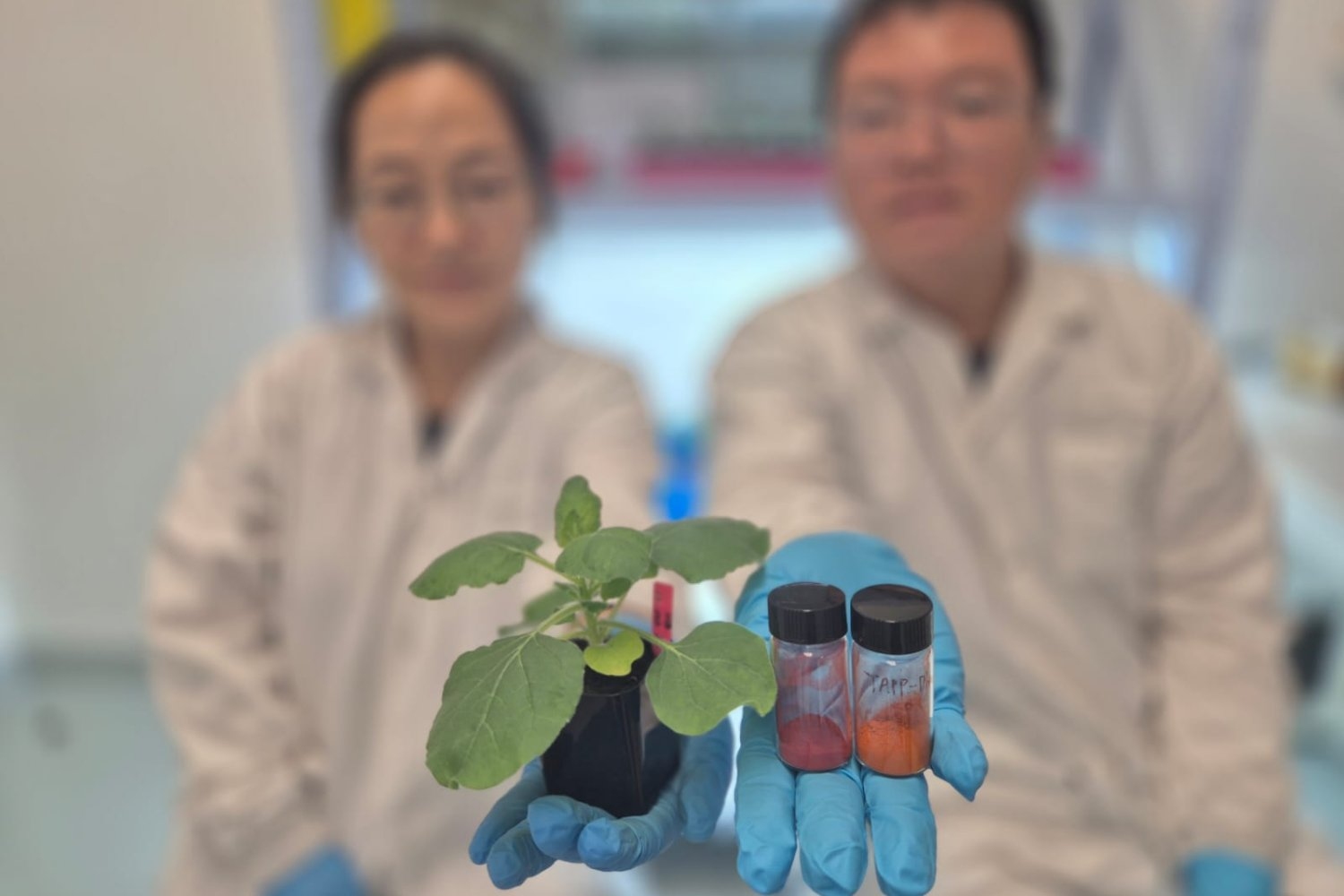 A new method to detect dehydration in plants